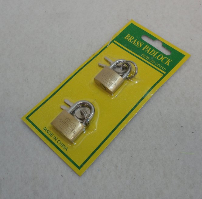 2pc Small Padlock